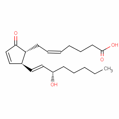 前列腺素A2结构式_13345-50-1结构式