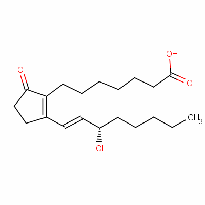 前列腺素B1结构式_13345-51-2结构式