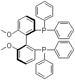 (R)-(+)-(6,6-二甲氧基联苯-2,2-二基)双(二苯基膦)结构式_133545-16-1结构式