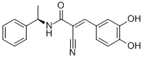 酪氨酸磷酸化抑制剂AG 527结构式_133550-32-0结构式