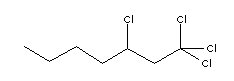 Heptane,1,1,1,3-tetrachloro- Structure,13375-88-7Structure