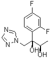 (2R,3R)-2-(2,4-二氟苯基)-1-(1H-1,2,4-三唑-1-基)-2,3-丁二醇结构式_133775-25-4结构式