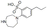 2-[1,4]Diazepan-1-yl-5-propyl-benzenesulfonic acid Structure,133804-52-1Structure
