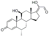 甲泼尼龙相关杂质B1(甲泼尼龙杂质D)结构式_1338549-02-2结构式
