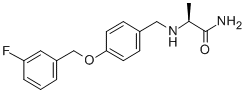 沙芬酰胺结构式_133865-89-1结构式