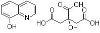 8-羟基喹啉柠檬酸盐结构式_134-30-5结构式