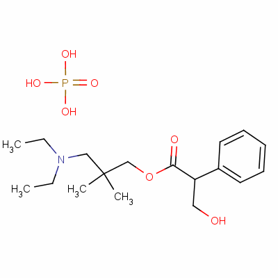 Amprotropine Structure,134-53-2Structure