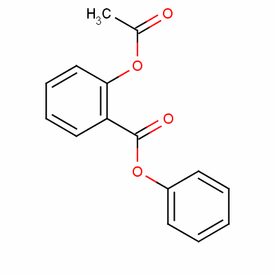 Phenyl o-acetylsalicylate Structure,134-55-4Structure