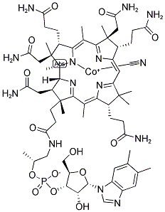 维生素 b12结构式_13408-78-1结构式
