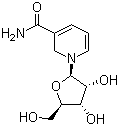 烟酰胺核糖结构式_1341-23-7结构式
