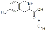 6-羟基-1,2,3,4-四氢异喹啉-3-羧酸一水合物结构式_134388-87-7结构式