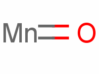 一氧化锰结构式_1344-43-0结构式