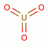 氧化铀结构式_1344-58-7结构式