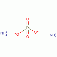 碲酸铵结构式_13453-06-0结构式