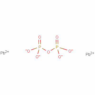 焦磷酸铅结构式_13453-66-2结构式