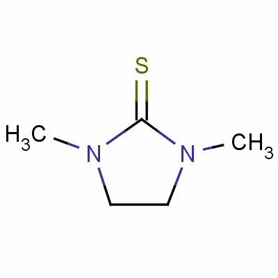 1,3-二甲基咪唑啉-2-硫酮结构式_13461-16-0结构式