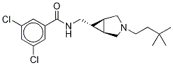 3,5-二氯-N-[[(1alpha,5alpha,6-外,6alpha)-3-(3,3-二甲基丁基)-3-氮杂双环[3.1.0]己-6-基]甲基]-苯甲酰胺结构式_1346233-68-8结构式