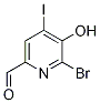 6-溴-5-羟基-4-碘吡啶甲醛结构式_1346447-15-1结构式