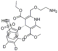 (S)-amlodipine-d4 Structure,1346616-97-4Structure