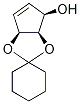 (1S,2S,3R)-1,2,3-三羟基-4-环丙烯2,3-环己基缩酮结构式_134677-23-9结构式