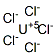 Uranium(v) chloride. Structure,13470-21-8Structure