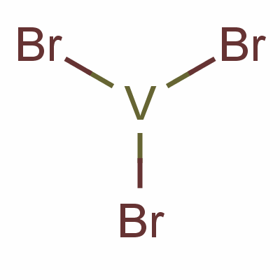 三溴化钒结构式_13470-26-3结构式