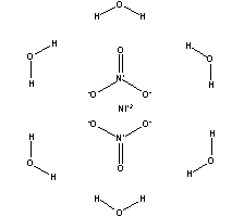 硝酸镍结构式_13478-00-7结构式