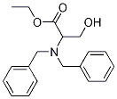 2-(二苄基氨基)-3-羟基丙酸乙酯结构式_134936-17-7结构式