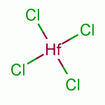 四氯化铪结构式_13499-05-3结构式