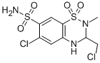 甲氯噻嗪结构式_135-07-9结构式