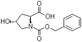 Cbz-L-羟脯氨酸结构式_13504-85-3结构式