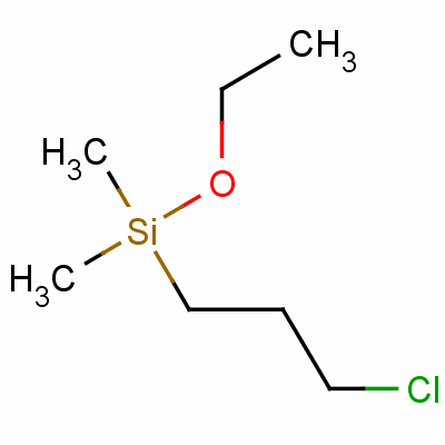 3-氯丙基二甲基乙氧基硅烷结构式_13508-63-9结构式
