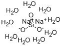 九水偏硅酸钠结构式_13517-24-3结构式