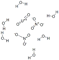 Uranyl nitrate hexahydrate Structure,13520-83-7Structure