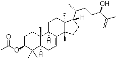 3β-acetoxy-eupha- 7,25-dien-24(r)-ol Structure,1352001-09-2Structure