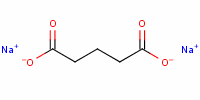 戊二酸二钠盐结构式_13521-83-0结构式