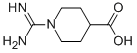 1-(氨基亚氨基甲基)-4-哌啶羧酸结构式_135322-16-6结构式