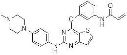 Olmutinib Structure,1353550-13-6Structure