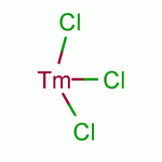 氯化铥(III)结构式_13537-18-3结构式