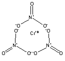 硝酸铬结构式_13548-38-4结构式