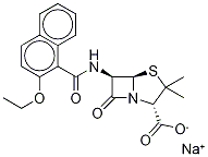 Nafcillin-d5 sodium salt Structure,1356354-25-0Structure