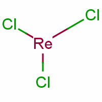 三氯化铼结构式_13569-63-6结构式