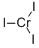 碘化铬结构式_13569-75-0结构式