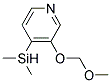 (9CI)-4-(二甲基甲硅烷基)-3-(甲氧基甲氧基)-吡啶结构式_135736-69-5结构式