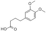 4-(3,4-二甲氧基苯基)丁酸结构式_13575-74-1结构式