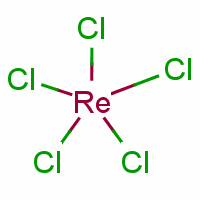 五氯化铼结构式_13596-35-5结构式