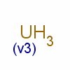 三氢化铀结构式_13598-56-6结构式