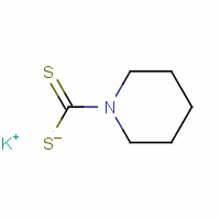 Potassium piperidine-1-dithiocarboxylate Structure,136-04-9Structure