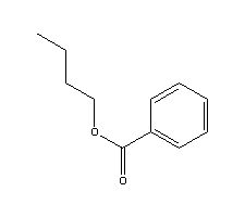 苯甲酸丁酯结构式_136-60-7结构式