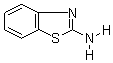 2-氨基苯并噻唑结构式_136-95-8结构式